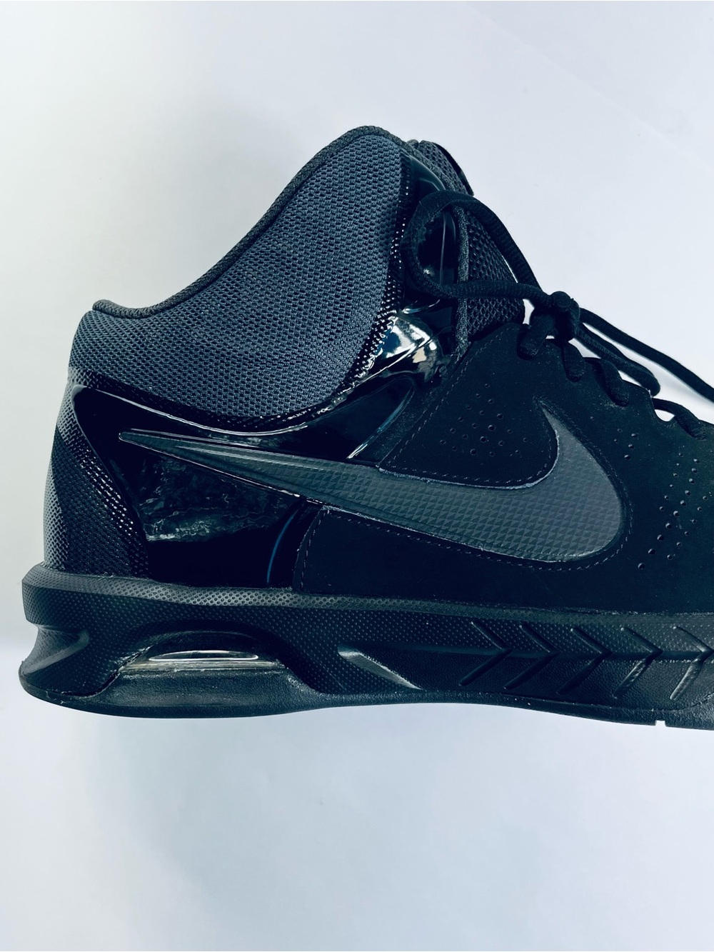 Nike Air Visi PRO 6 Basketball HAM 37 Shoes Men's :13 Black Mid-Top #749168-003 - Picture 7 of 15